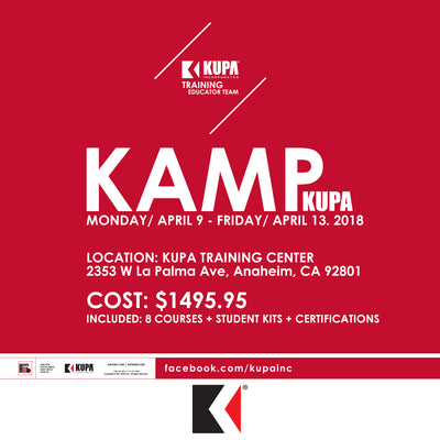Kamp Kupa Tháng 4 năm 2018 Trại huấn luyện móng tay