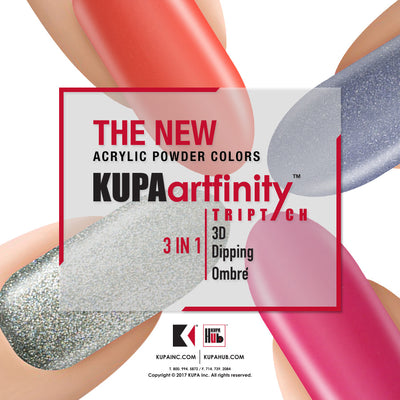 ArtFinity TripTych Polvos acrílicos Sistema de uñas 3 en 1