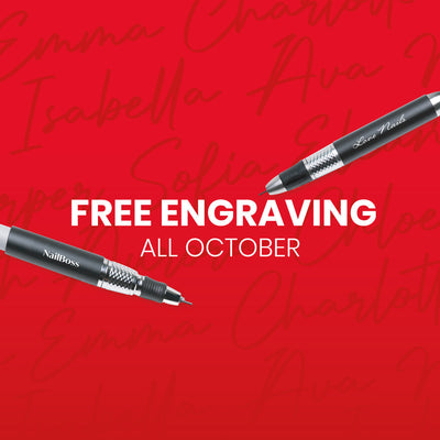Free Handpiece Engraving All October – Exclusively from KUPA