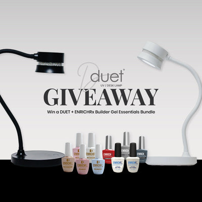 KUPA "Thanks For Giving" Give Away: Win a DUET + ENRICHRx Builder Gel Essentials Bundle