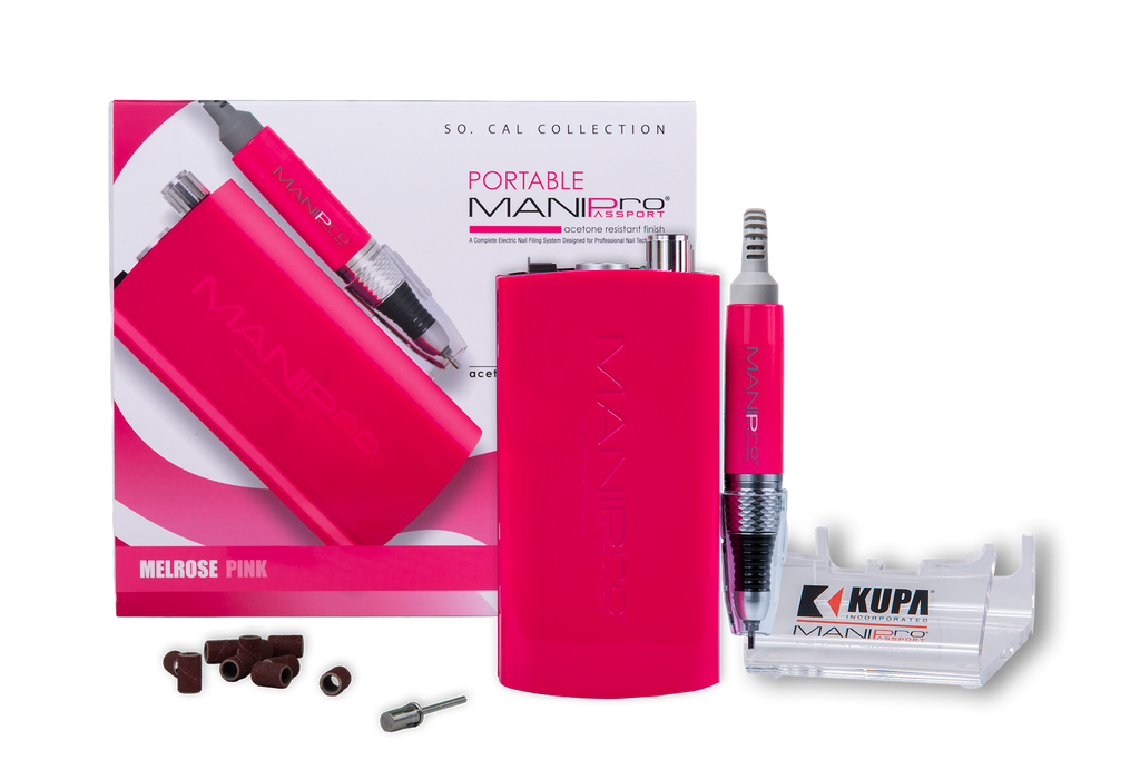KUPA MANIPro 電動ネイルファイル Passport Complete Melrose – Kupa Inc