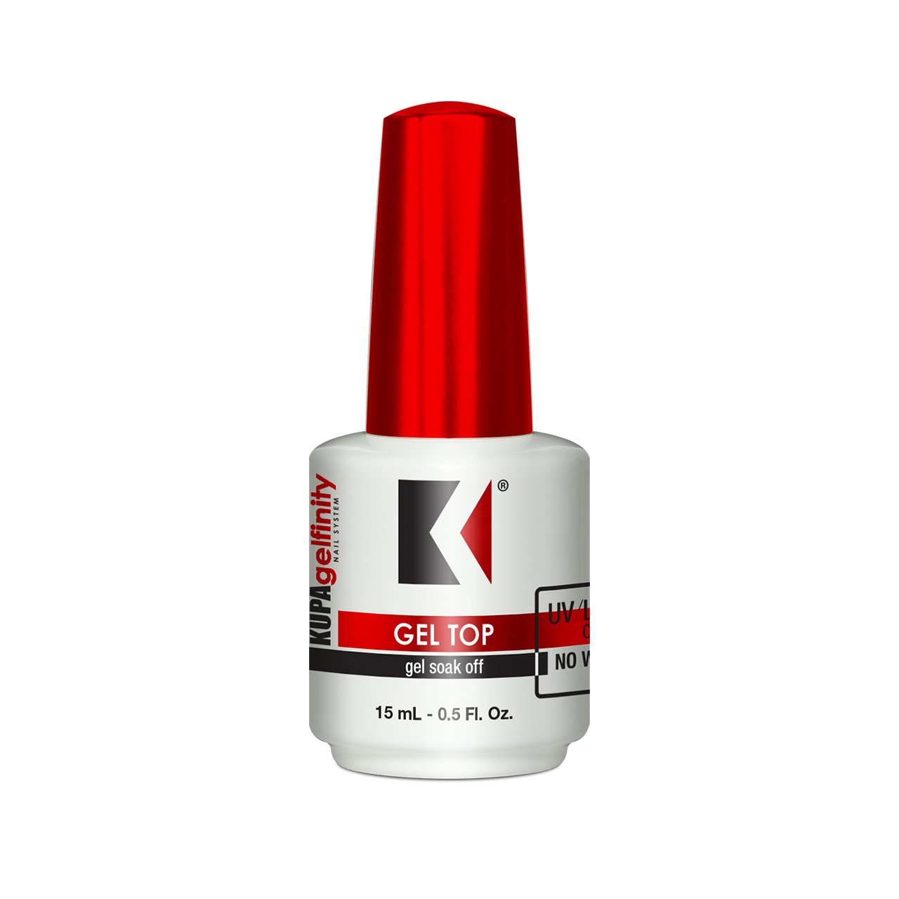 KUPA GelFinity Gel Topcoat Gloss Finish 8oz Clear 8 Fl Oz (Pack of 1)