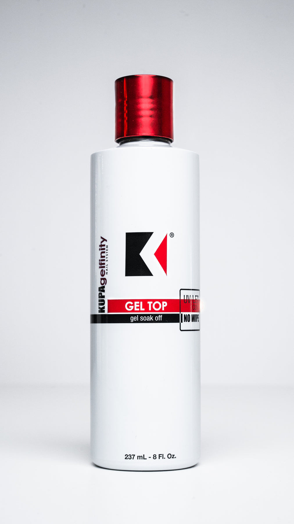 thumbnail image 2 of KUPA GelFinity Gloss Gel Topcoat Bundle - 8 Oz + 0.5 Oz - Clear, Shiny Finish 2 of 5