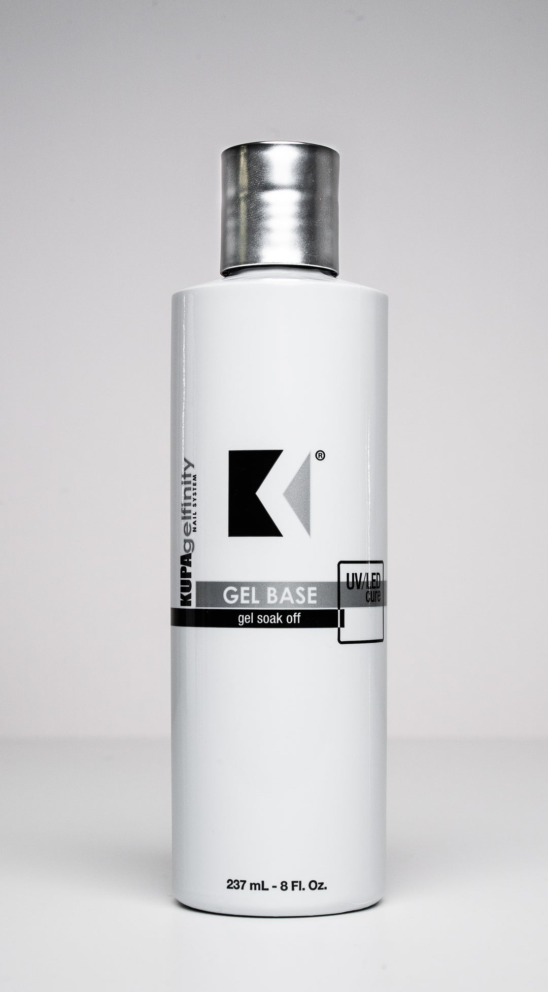 KUPA Gelfinity No Wipe Gel Base Coat .5oz – Pack Of 6 – 2017 Version, Matte Finish