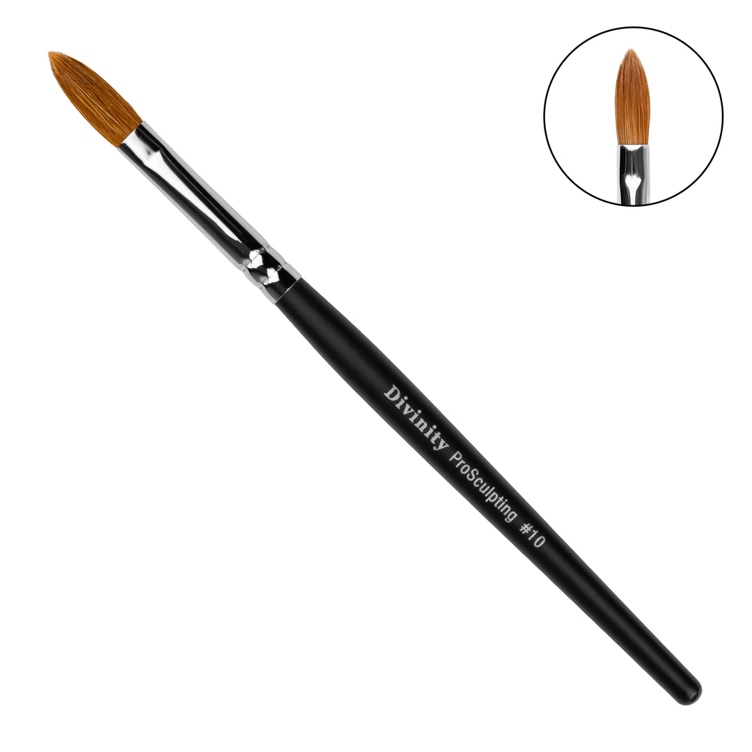 未使用品【コリンスキースカルプ筆】EZF KOLINSKY POINTE 308 Divinity ProSculpting #10 – Kupa Inc